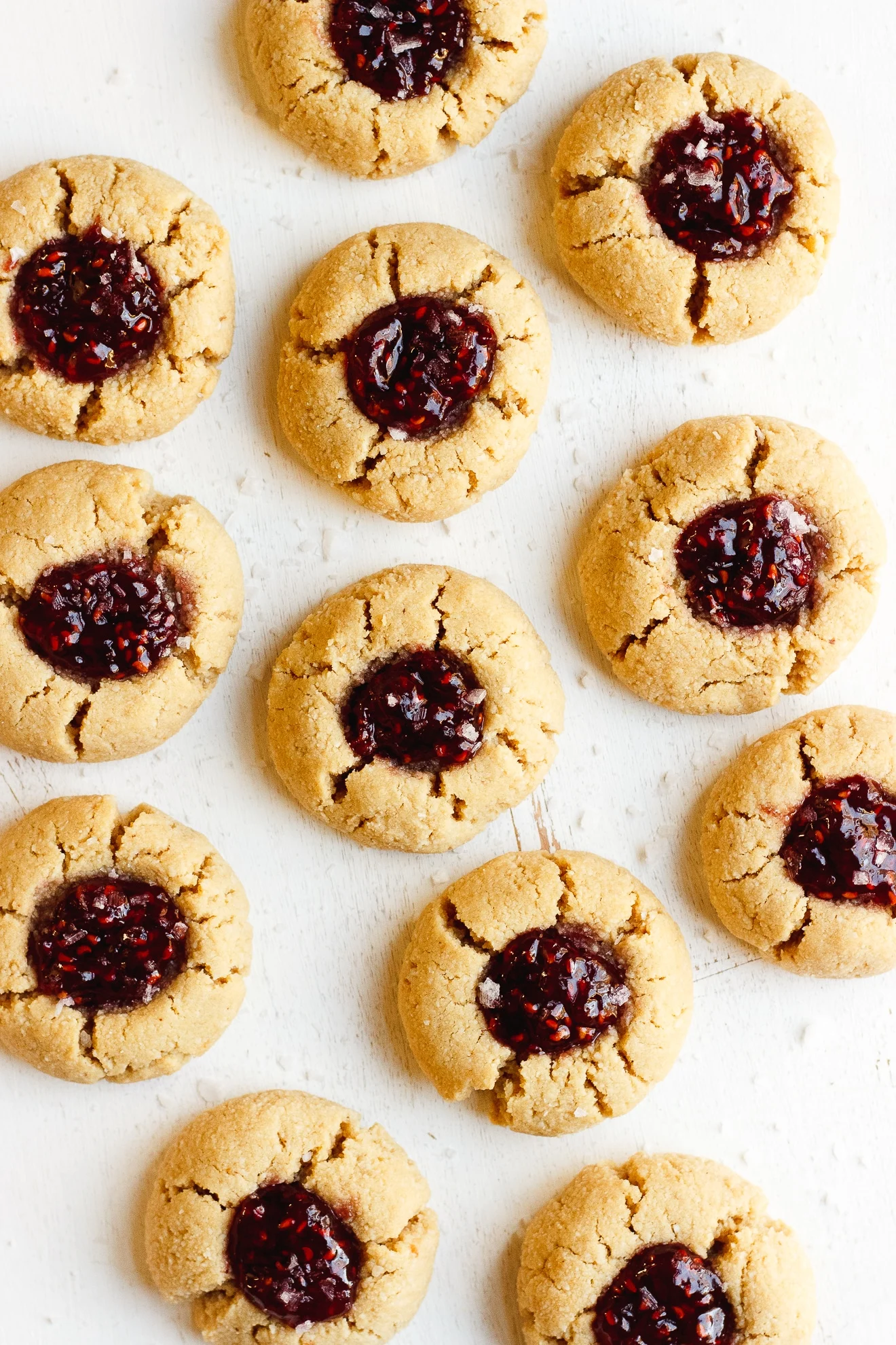 vegan thumbprint cookies