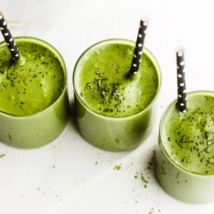 matcha protein shake