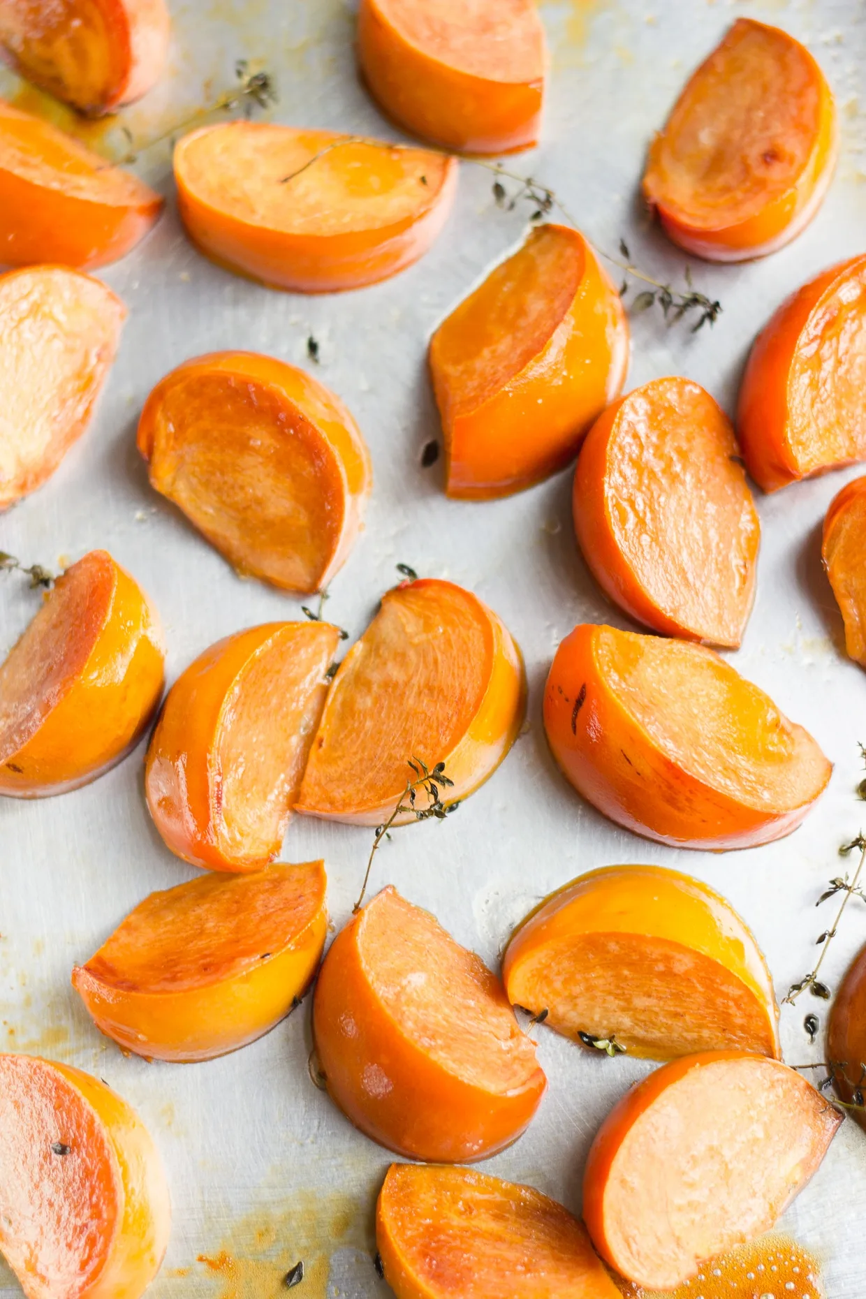 Roasted Persimmons | @withfoodandlove