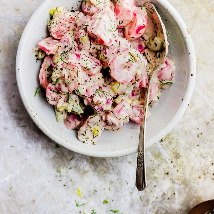 radish potato salad