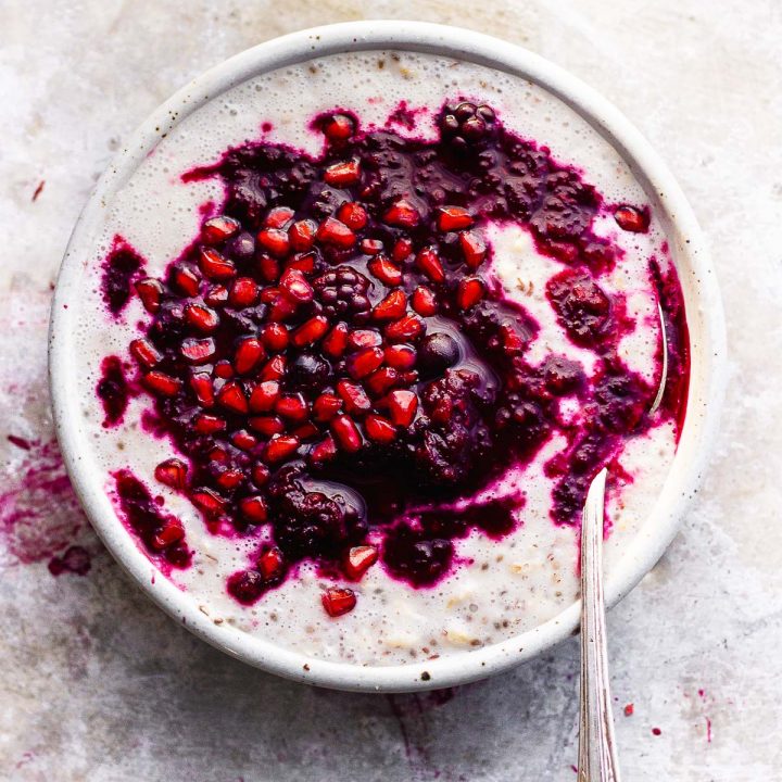 beet sauce with pomegranate