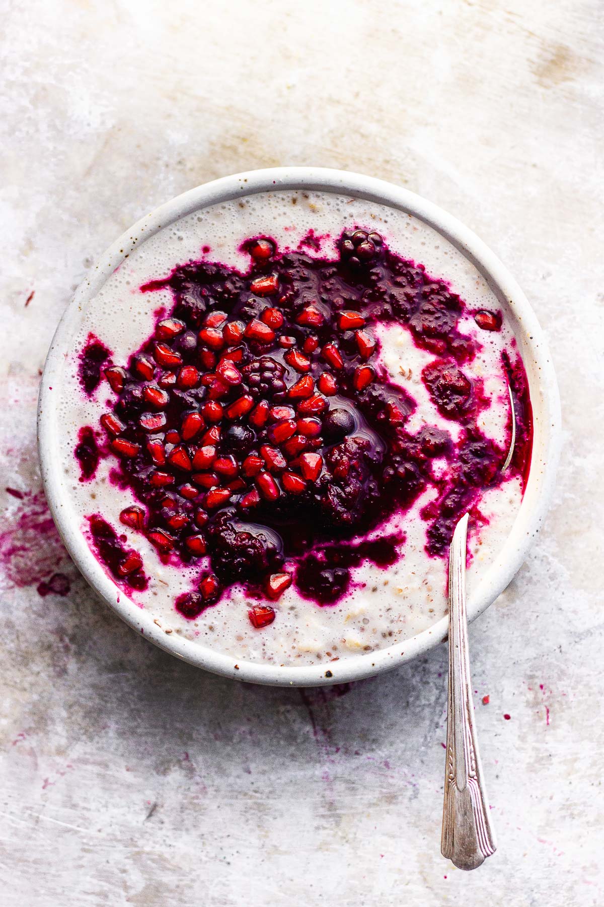 beet sauce with pomegranate