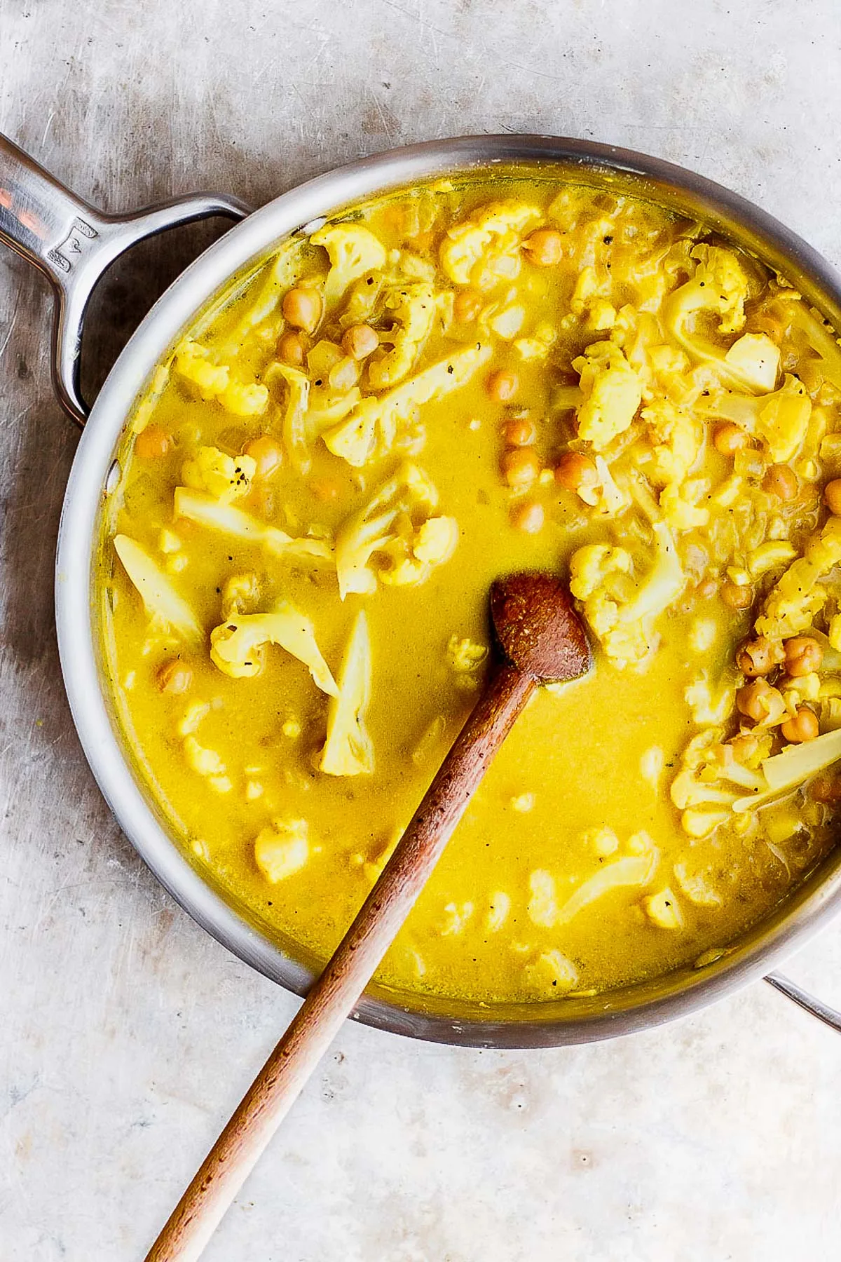 turmeric cauliflower stew