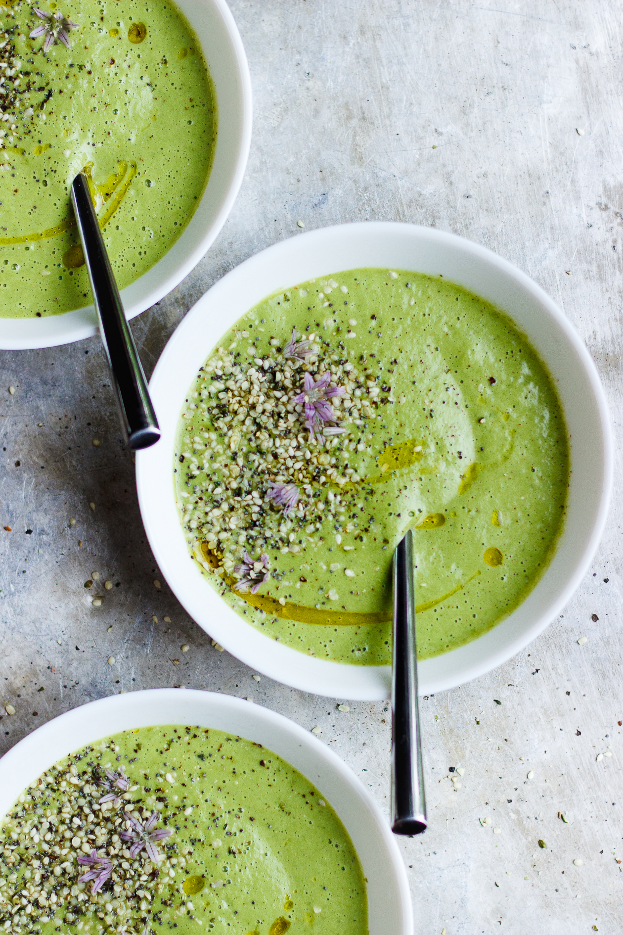 Spring Allium Soup with Hemp Seed Dukkah + scenes from forever spring!