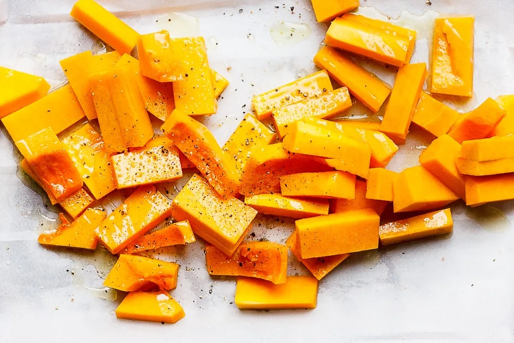 cut butternut squash