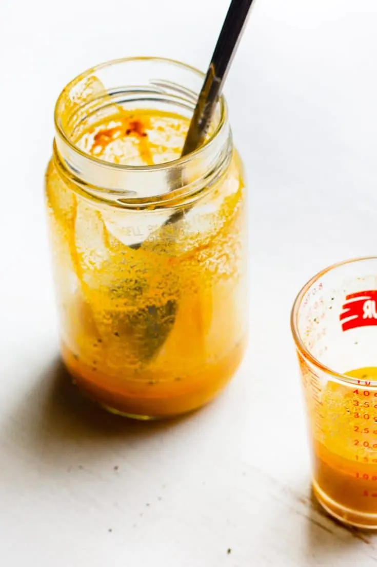 turmeric and honey in a jar