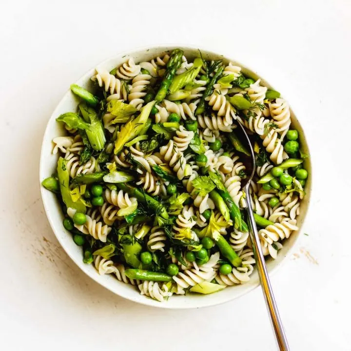 Spring Pasta and Chickpea Salad and Bento-Friendly Pasta Salad