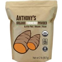 Anthony's Organic Turmeric Root Powder (2lb), Curcumin Powder, Gluten Free & Non-GMO