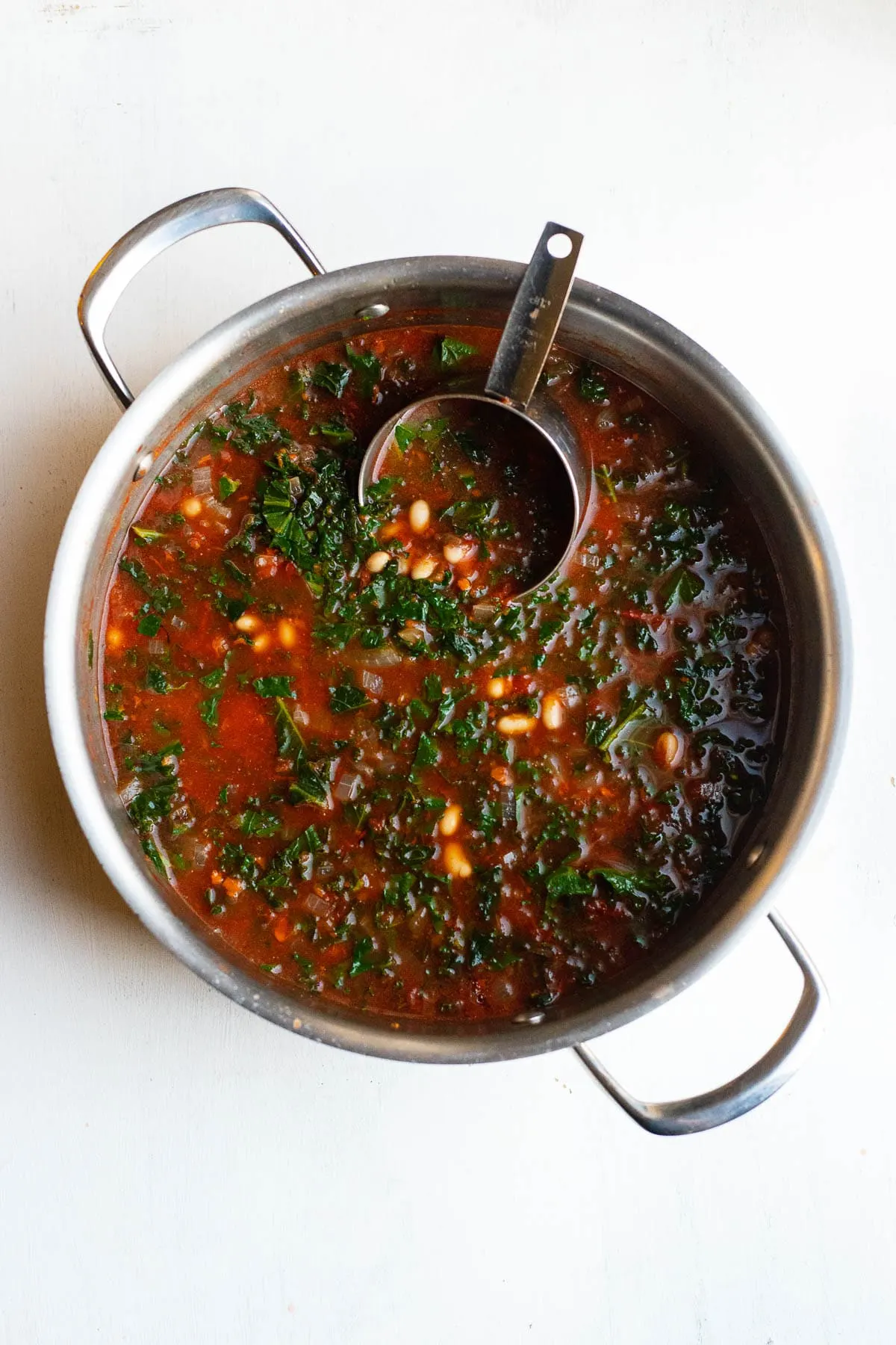 Kale, Tomato & Vegetable Soup