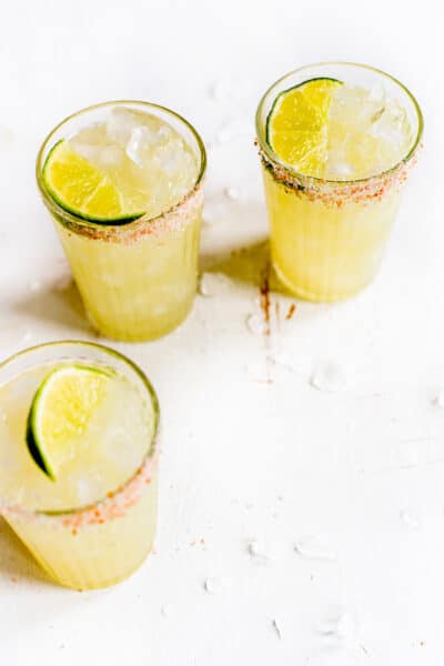 HOMEMADE SOUR MIX AND CLASSIC MARGARITAS
